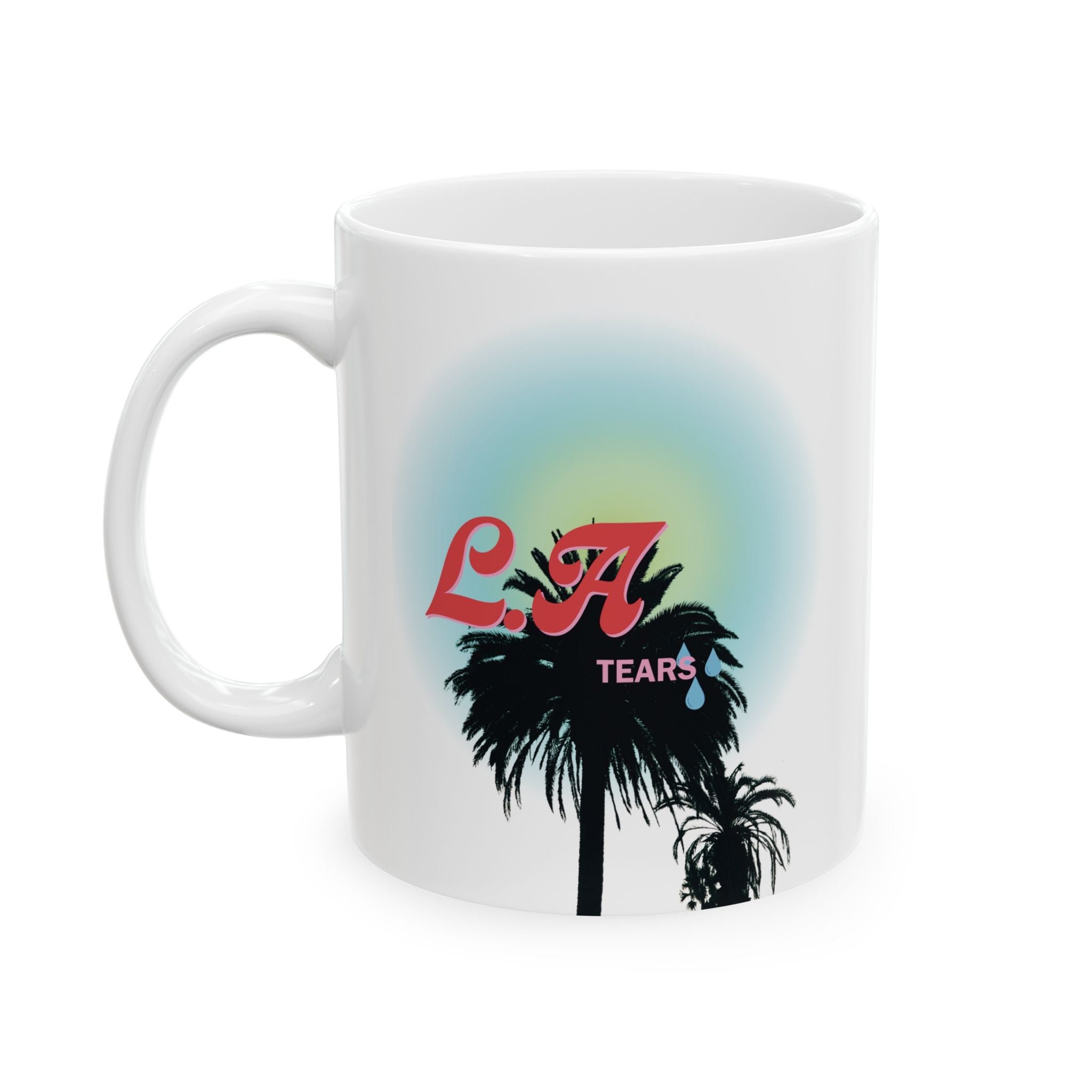 LA Tears (Red)- Ceramic Mug (11oz, 15oz)