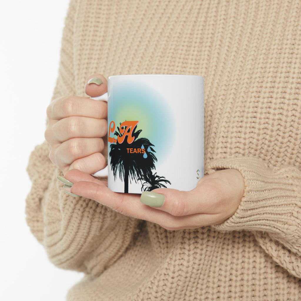 LA Tears (orange)- Ceramic Mug (11oz, 15oz)