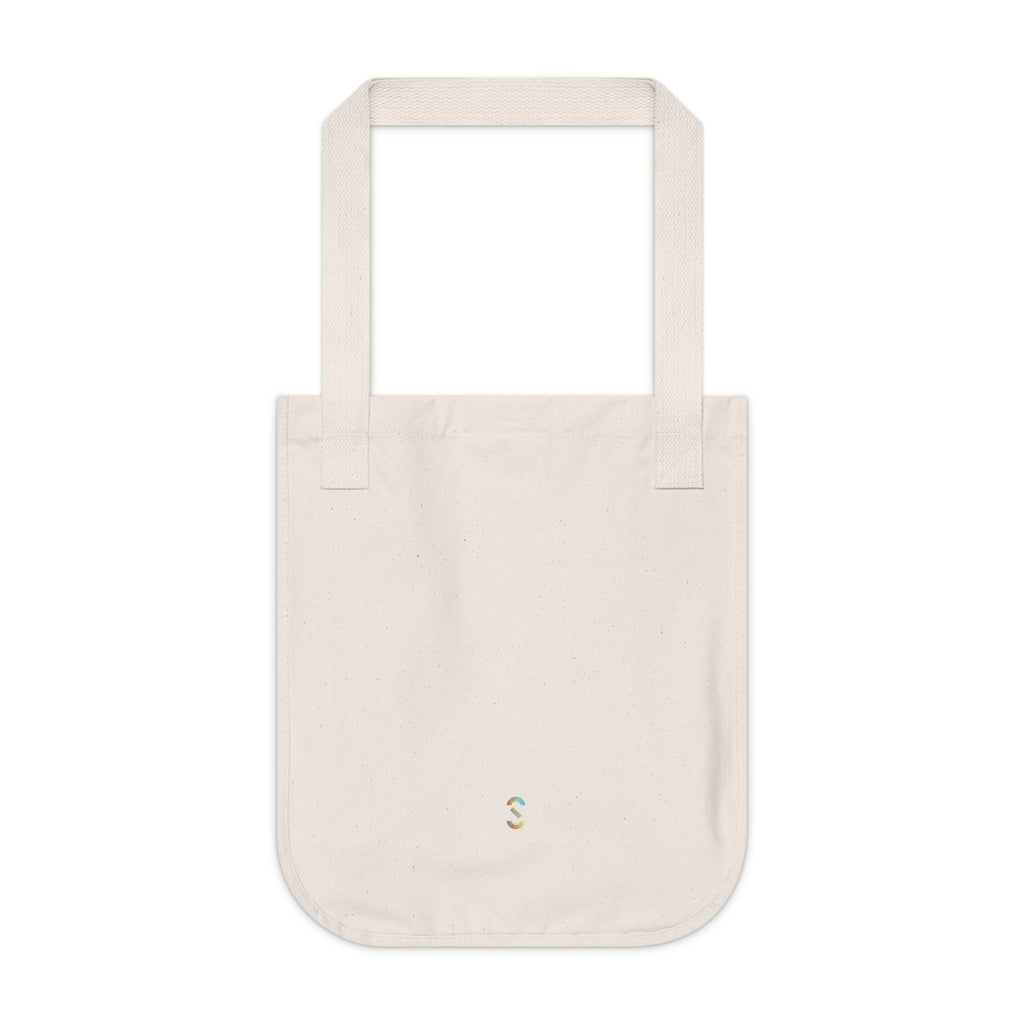Canvas Tote Bag — Minimalist Books & Doodle Eco Tote Readers Teachers Students
