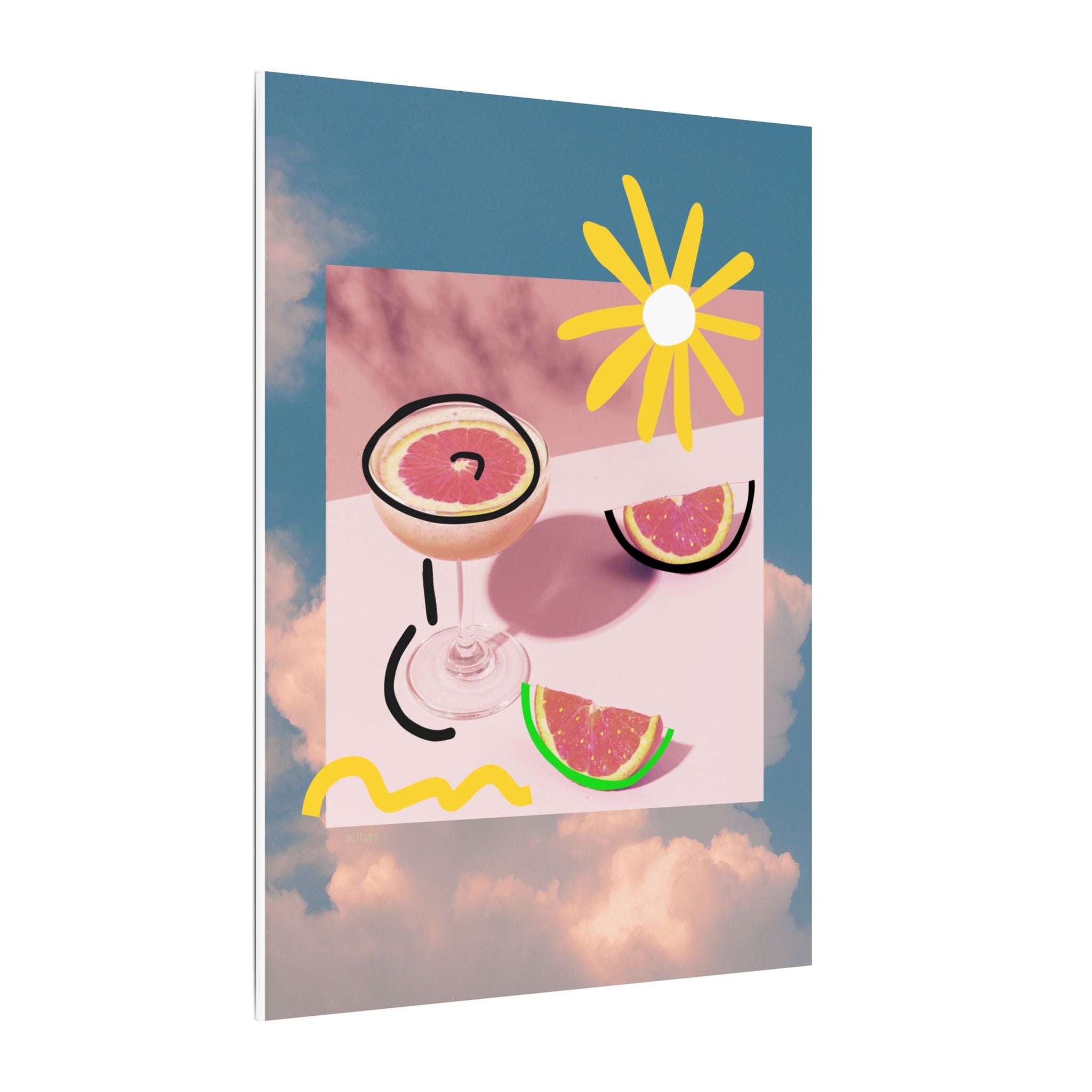Summer on the Wall Print