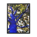 Canvas Print — Matte Framed Wall Art ("The Blue Trees, Palo Alto, CA")