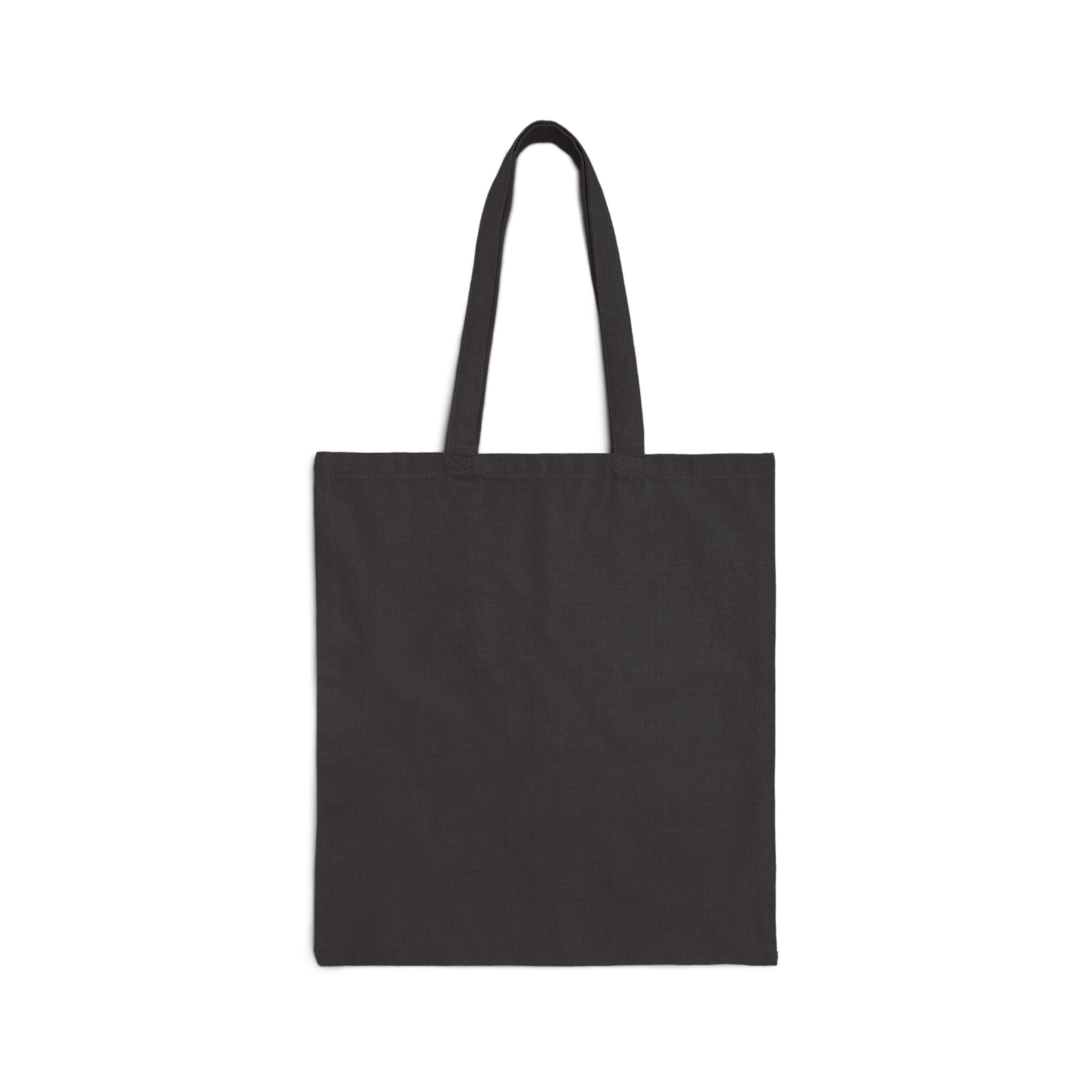 Canvas Tote Bag Vintage Palm Tree Print