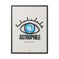 Astrophile Framed Canvas Print — Eye Galaxy Wall Art