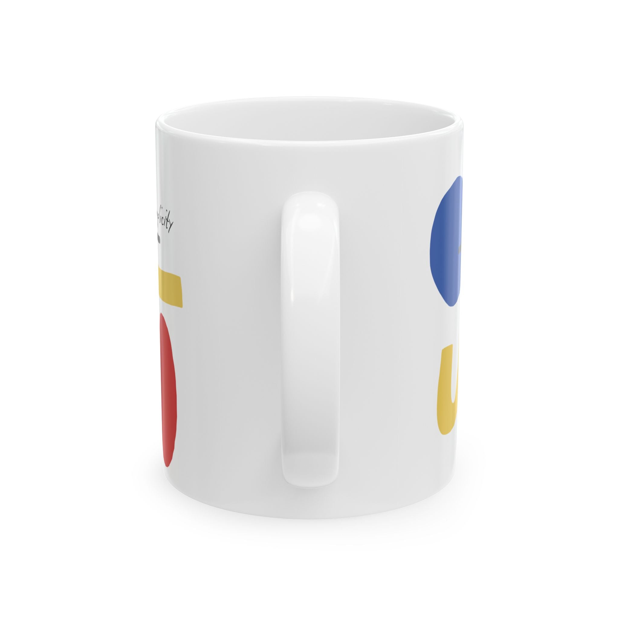 Simplicity Colorful Abstract Dots Coffee Mug (11oz/15oz)
