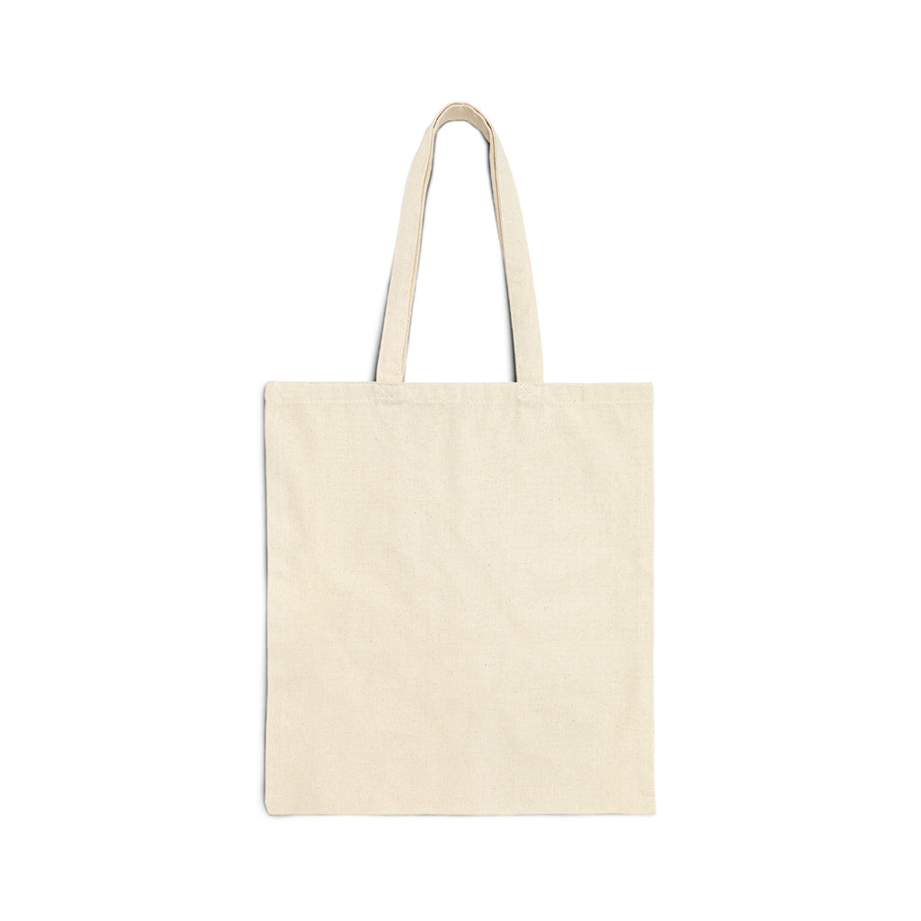 Canvas Tote Bag Vintage Palm Tree Print