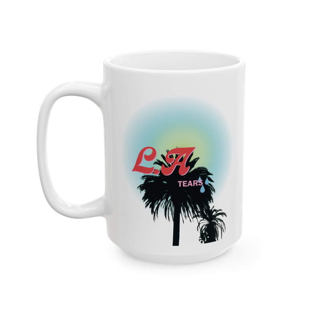 LA Tears (Red)- Ceramic Mug (11oz, 15oz)