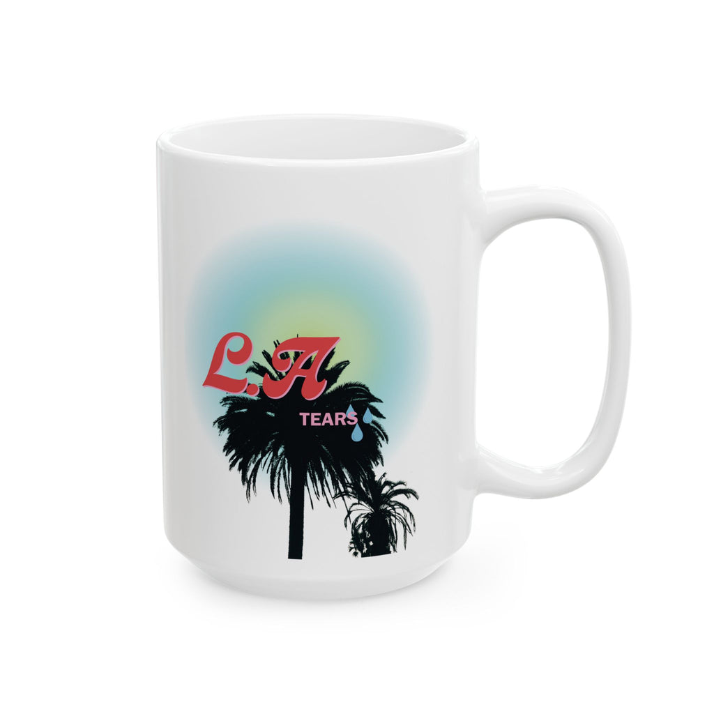 LA Tears (Red)- Ceramic Mug (11oz, 15oz)