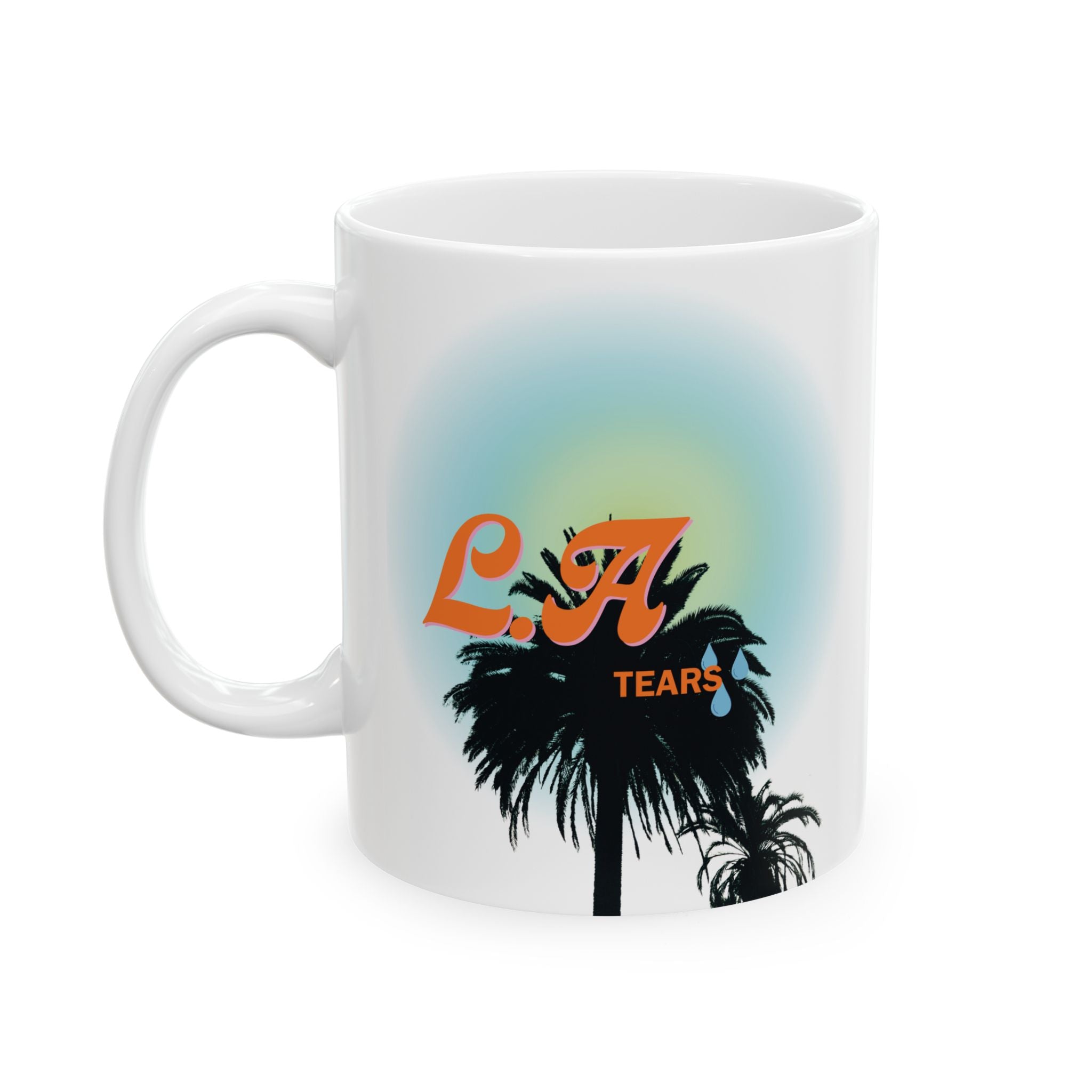 LA Tears (orange)- Ceramic Mug (11oz, 15oz)