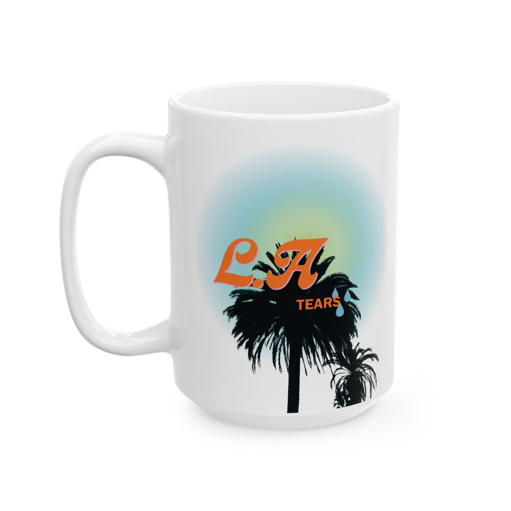 LA Tears (orange)- Ceramic Mug (11oz, 15oz)