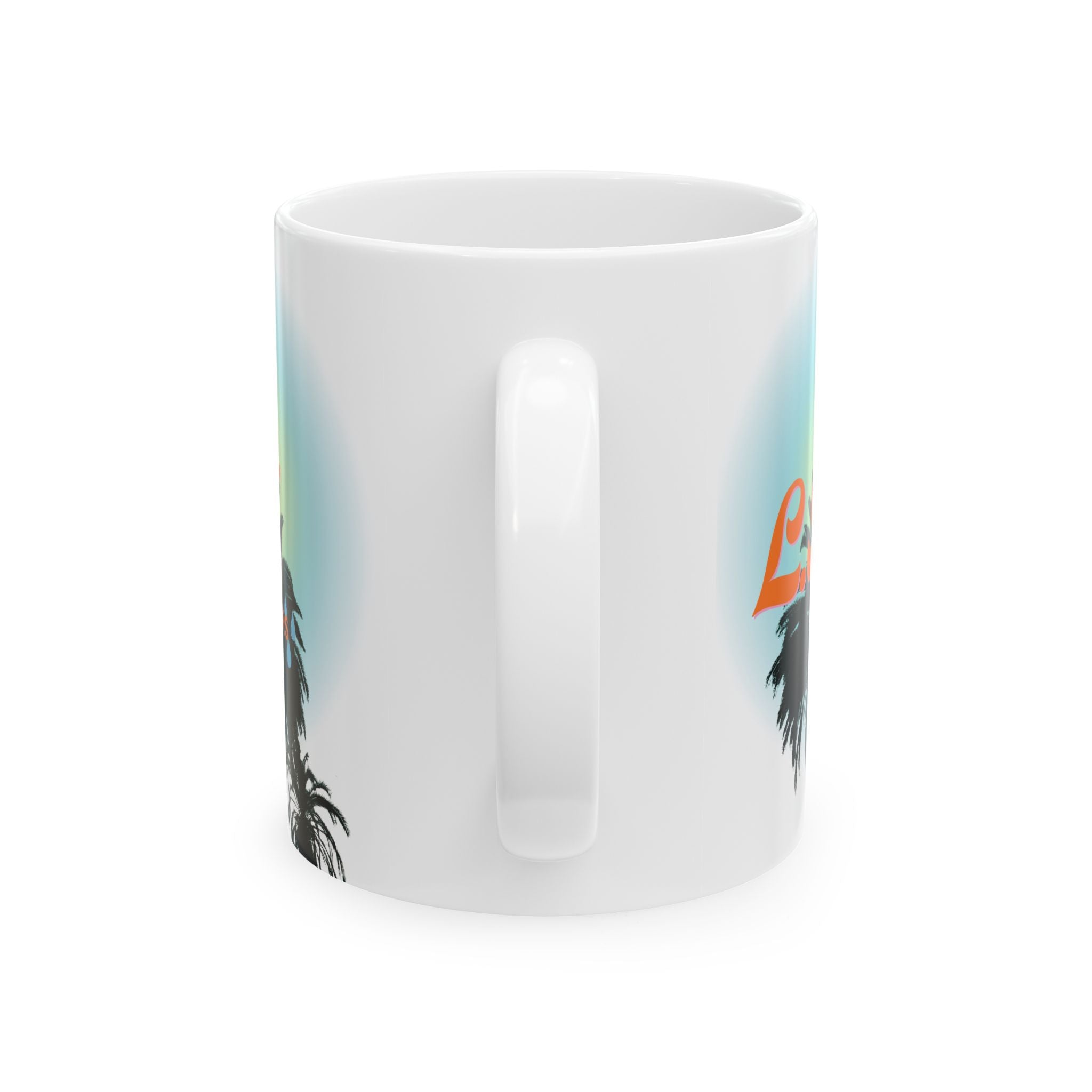 LA Tears (orange)- Ceramic Mug (11oz, 15oz)
