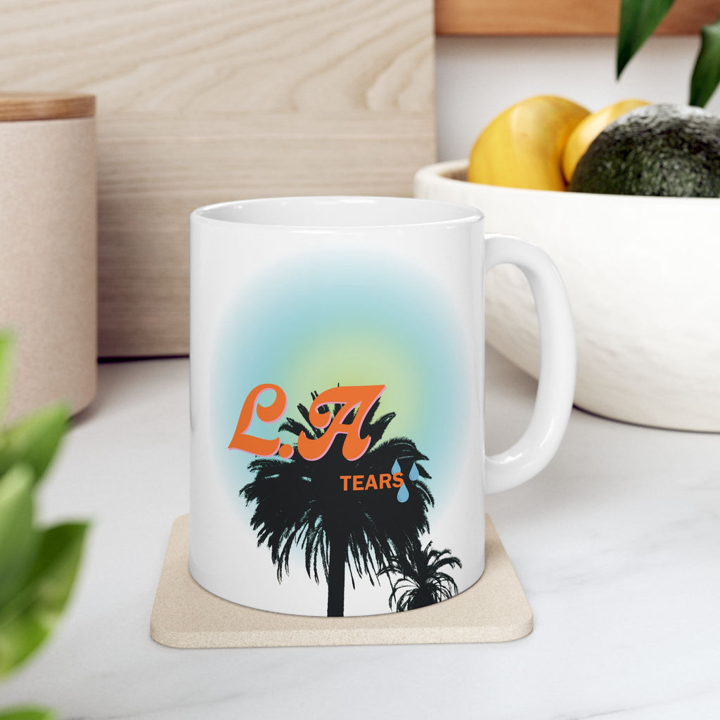 LA Tears (orange)- Ceramic Mug (11oz, 15oz)