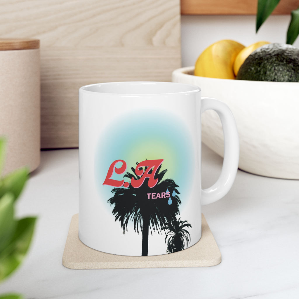 LA Tears (Red)- Ceramic Mug (11oz, 15oz)